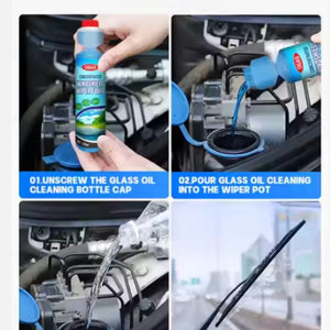 Concerntrated Windshield Washer Fluid Glass (Pack of 2)