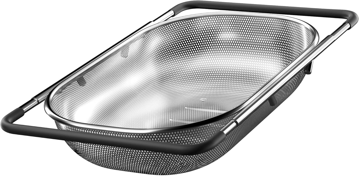 Stainless Steel Colander Strainer Drainer with Handle