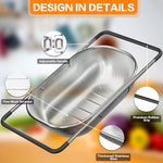 Stainless Steel Colander Strainer Drainer with Handle