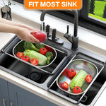 Stainless Steel Colander Strainer Drainer with Handle